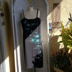 BCBG spaghetti strap beaded dress